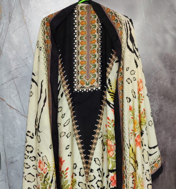 women’s* suit* kurti*Dupatta*? Pure Muslin% = unstitched =% only cut pcs - Image 3